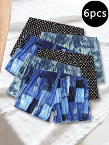 6-pack loose fit boxers, lightweight and skin-friendly for daily wear.