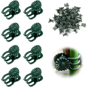 100 count  Clips Orchid Clips, Orchid Support Clips,Flower and Vine Clips,Garden Clips, Clips for Climbing