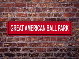 Great American Ball Park Street Sign Cincinnati Reds Baseball Road