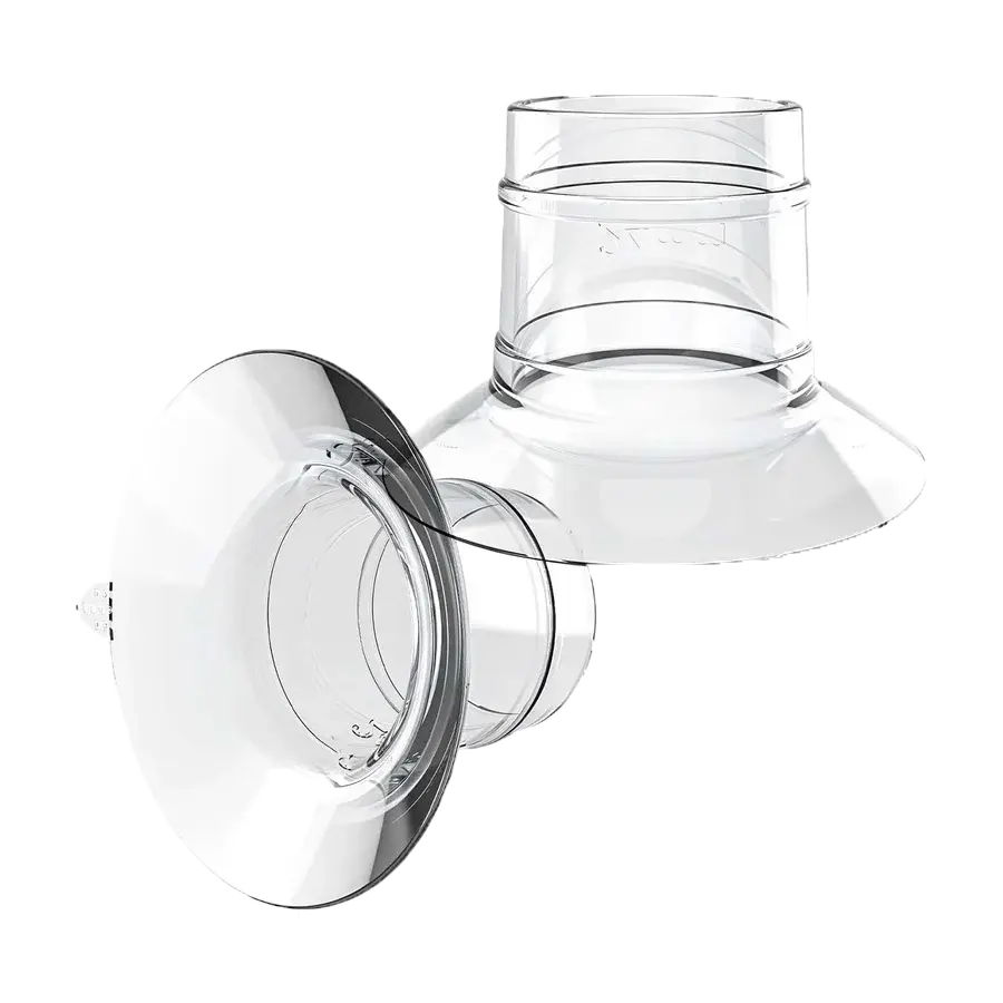 381 Breast Pump Flange Set (13mm/15mm/17mm/19mm/21mm), 2 Pieces per Size