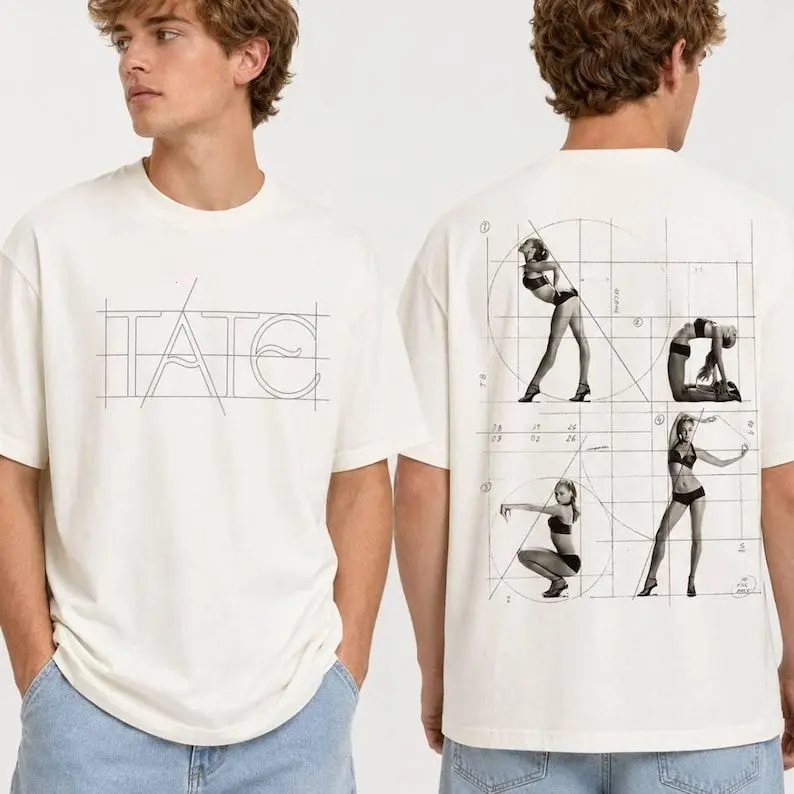 Tat McRae IC T-Shirt, Inspired Graphic Tee, Double Sided Concert Shirt, Minimalist Music Fan Shirt, Unisex Vintage Tour Tee
