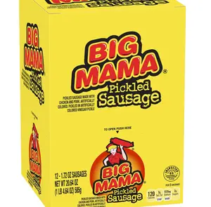Penrose Big Mama Pickled Sausages, 2.4 Ounce, 12 Pack