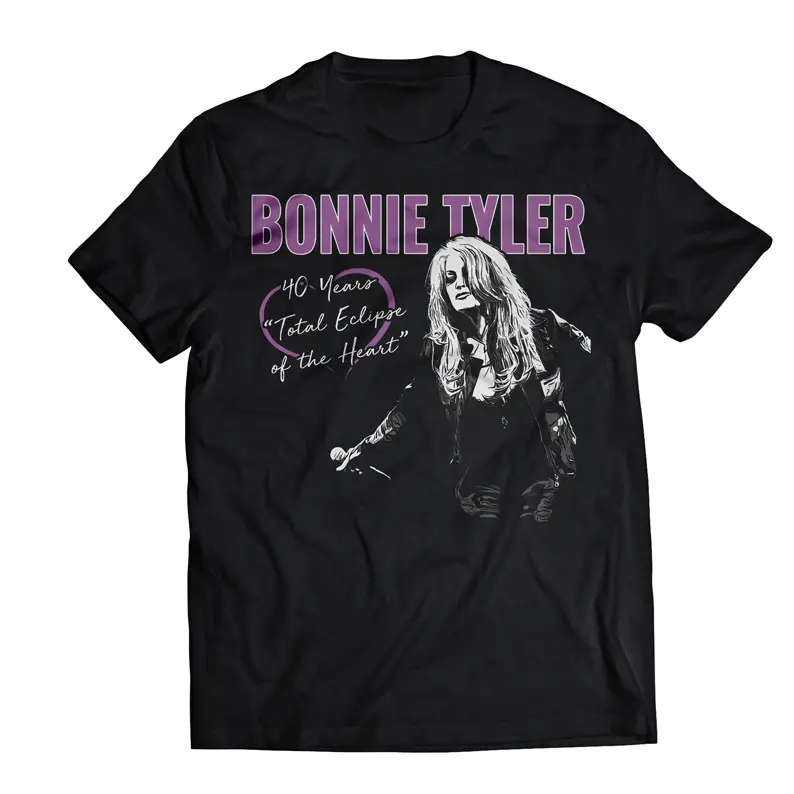 Bonnie Tyler – Total Eclipse of the Heart 40th Anniversary – T-Shirt