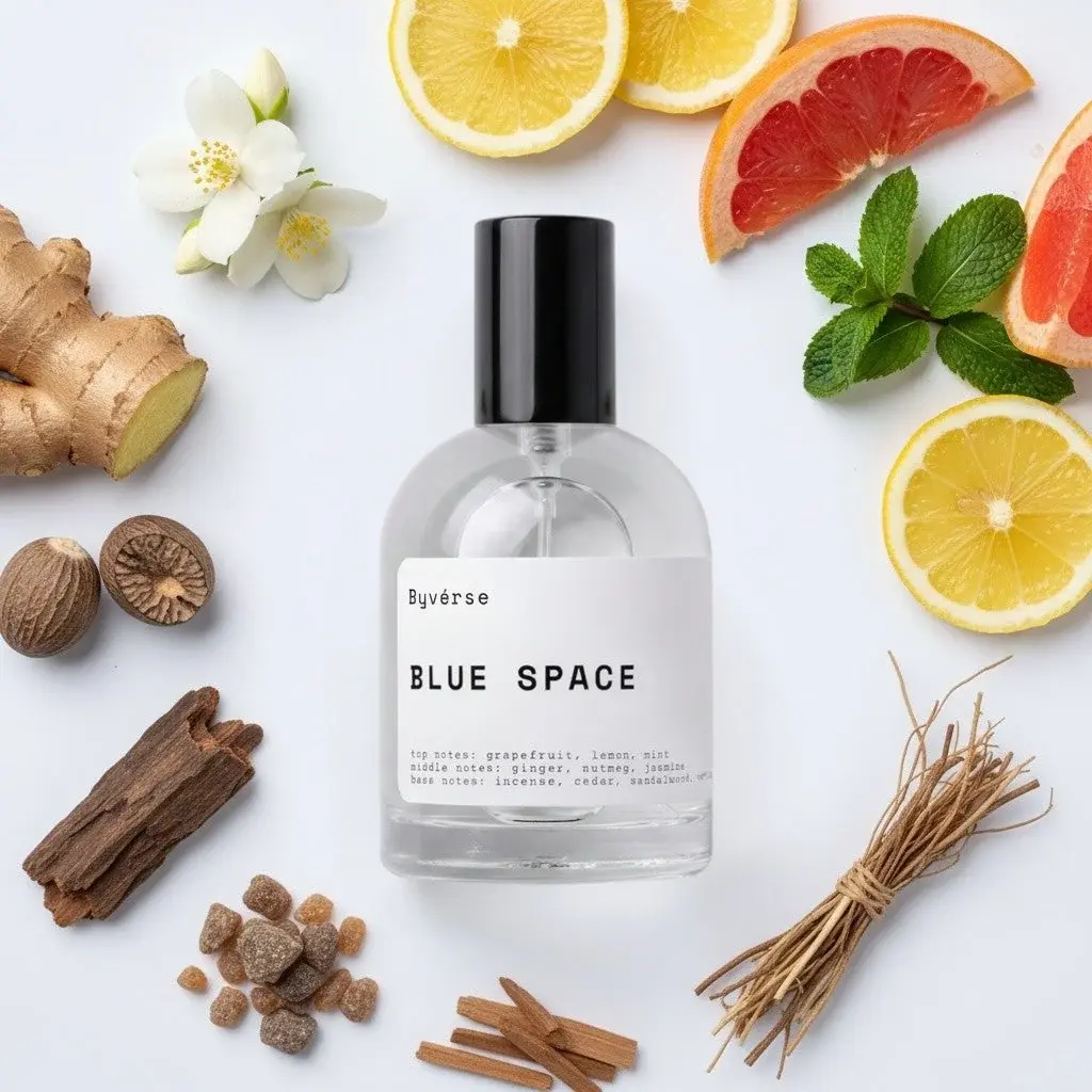 Blue Space - Grapefruit, Lemon Men's Extrait de Parfum | Grapefruit, Ginger, Cedar, Musk