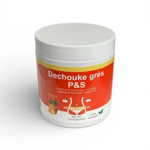 Dechouke grès P&S Complete Intestinal Cleanse Extra Strength 100% Organic Pineapple Flavor 8.81oz