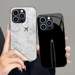 Suitable for [iPhone 13 Pro Max] high-end phone case🤩，a wide variety of airplane designs are available, offering a sophisticated and minimalist aesthetic，drop-resistant and fingerprint-proof YM99