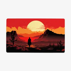 Lone Cowboy Playmat