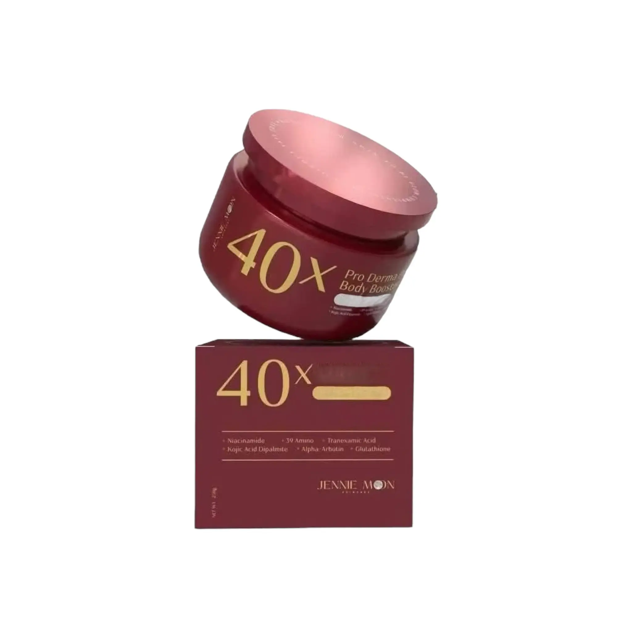 Jennie Moon 40X Pro Derma Plus Body Booster - Lightweight Gel-Cream  Moisturizer with 40X Active Ingredients Complex - 250g - TikTok Shop