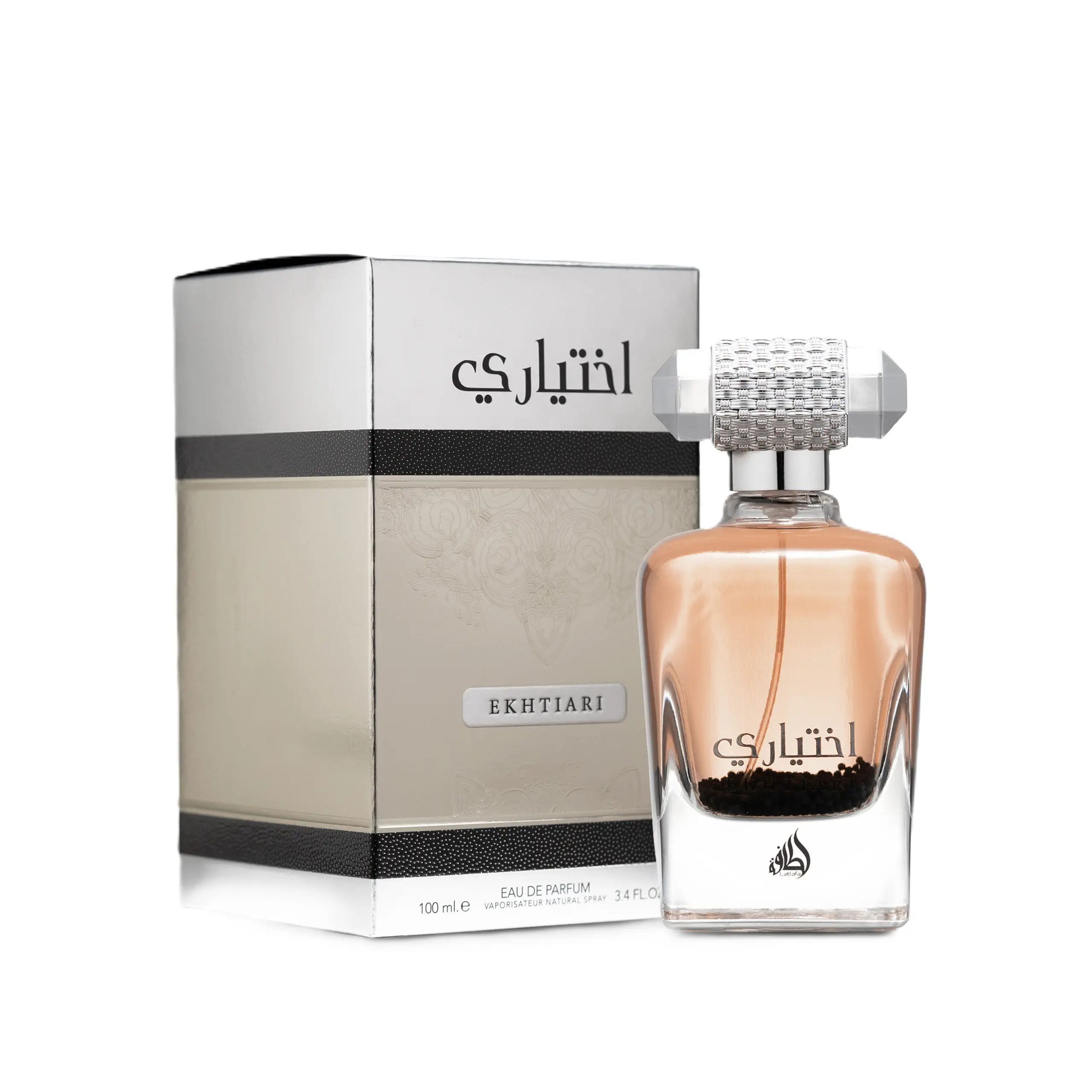 Lattafa Ekhtiari for Women Eau de Parfum Spray, 3.4 Ounce