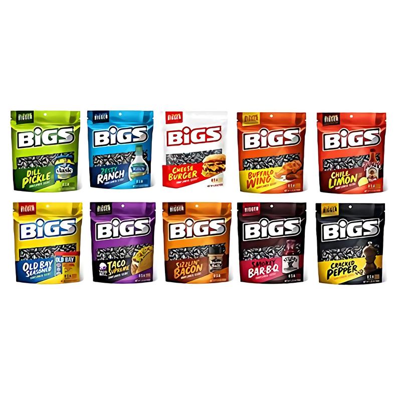 Sunflower Seeds Ultimate Variety Pack by BIGS and DAVID | 20 Unique Flavors Snack sunflower seeds
