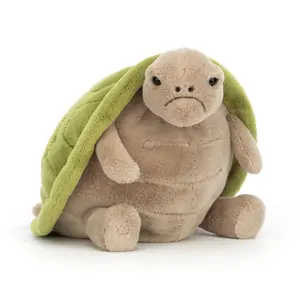 Timmy Turtle Stuffed Animal, 11 inches - Reptile Plush Toy - Classic Children's Gift