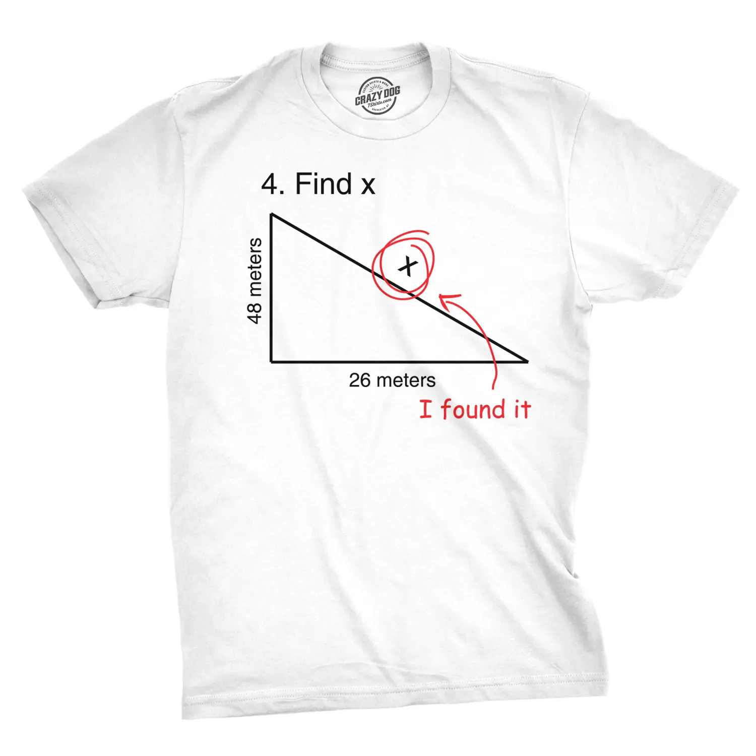 Find X T Shirt Funny Saying Math Teacher Graphic Sarcastic Gift Novelty Dad Joke Mens Funny T Shirts Cool Vintage Fashion T-Shirt Gift Classic Menswear Funny Science Short Sleeve Novelty Tees for Guys White