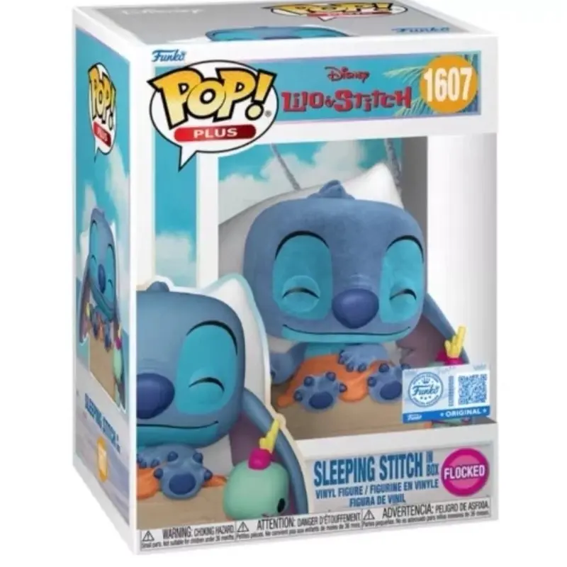 Funko Pop! Plus Disney Lilo & Stitch - Sleeping Stitch in Box Flocked #1607