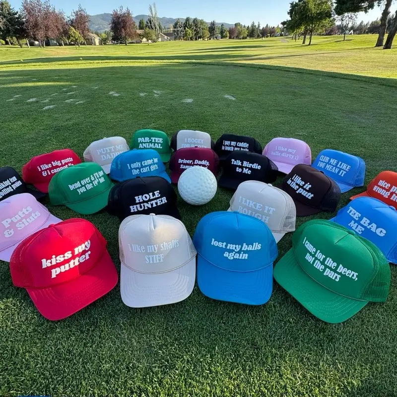 GOLF Trucker Hat Roulette Pack Unhinged - Funny Trucker Hat Packs