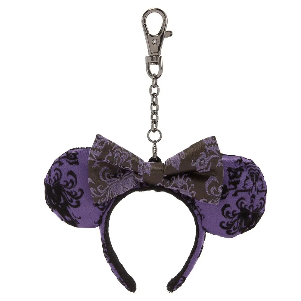 Disney Store The Haunted Mansion Wallpaper Ear Headband Bag Charm