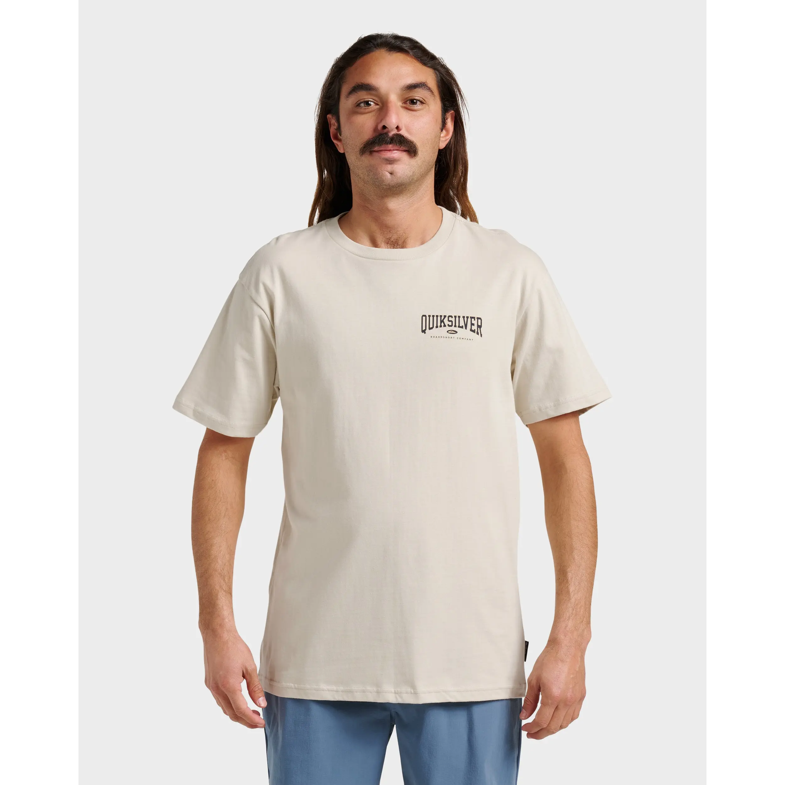 Quiksilver | Dropout Classic T-Shirt | 100% Cotton Graphic Print Soft Hand Feel | Casual Streetwear