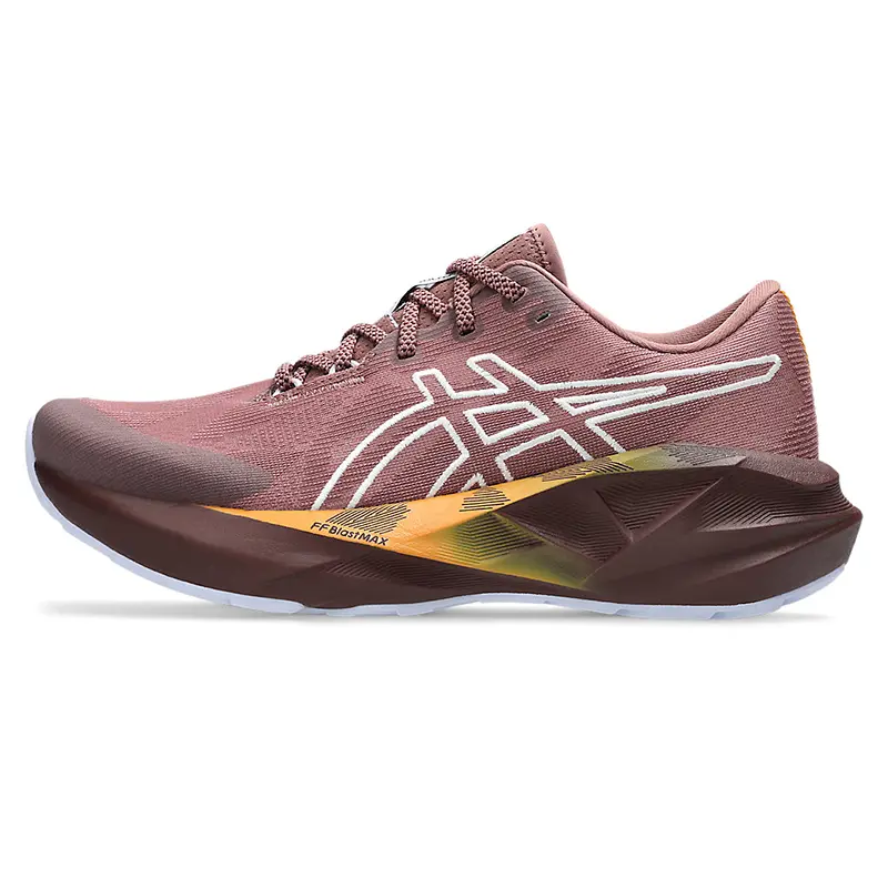 ASICS Novablast 5 Abrasion Resistant Breathable Low Top Running Shoes Women's Brown Red Versatile 1012B911-600