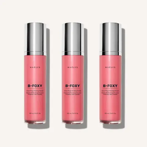 MAËLYS B-FOXY Clinically Proven Inner Thigh Firming Cream x 3 | Save $27 | Firm the Appearance of Thighs and Saggy Skin