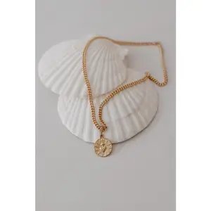 The Little Sacred Heart® Coin Link Necklace