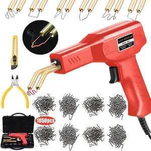 Plastic Welding Machine  Bumper Repair Kit,6Types 1050 Staples Plastic Welding Kit  Bumper Repair Kit Plastic Welding Repair Flat/Outside Corner/Inside Corner/Wave Staples