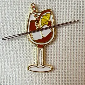 Aperol Spritz Needle Minder | Drink Needle Magnet