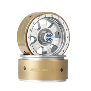 BATRAZZI Aluminum 1.2" Rogue Beadlock Wheels Silver (2pcs), Easy Install