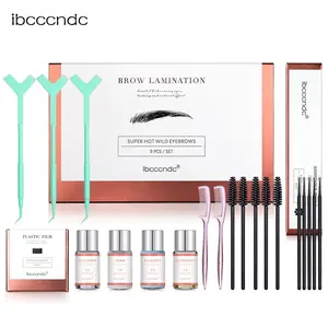 Eyebrow Lamination Kit, 1 Box DIY Eyebrows Lift Styling Kit for Fuller and Messy Eyebrows, Lasting 8 Weeks, Suitable for Salon, Home Use, Makeup, Eyebrow Shaping Kit