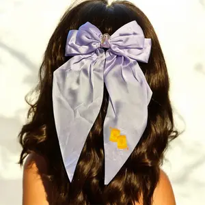 Custom Satin Bow Purple Rapunzel