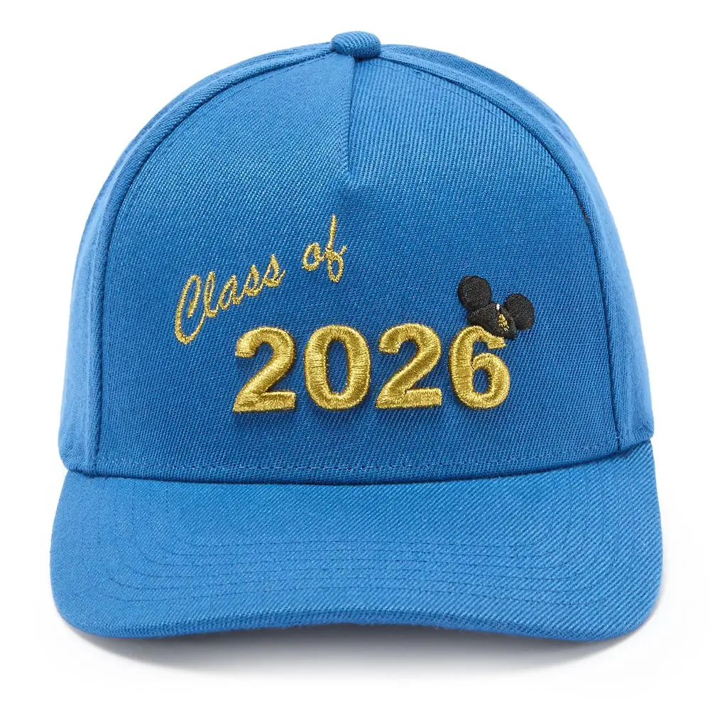 Disney Store Mickey Mouse ''Class of 2026'' Graduation Baseball Cap for Adults – Disneyland