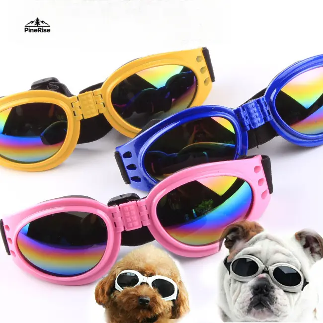 Dog Sports Goggles - Windproof Pet Eyewear for Golden Retrievers, Ideal for Photography Props