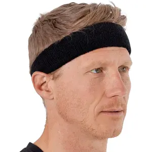 Terry Cloth Headband - Sweat-Wicking Running Head Band - Basketball Accessories - Headband for Washing Face