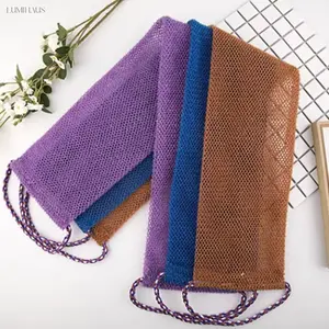LumiHaus African Net Sponge - 77cm Extended Back Exfoliating Shower Towel | Full-Body Reach