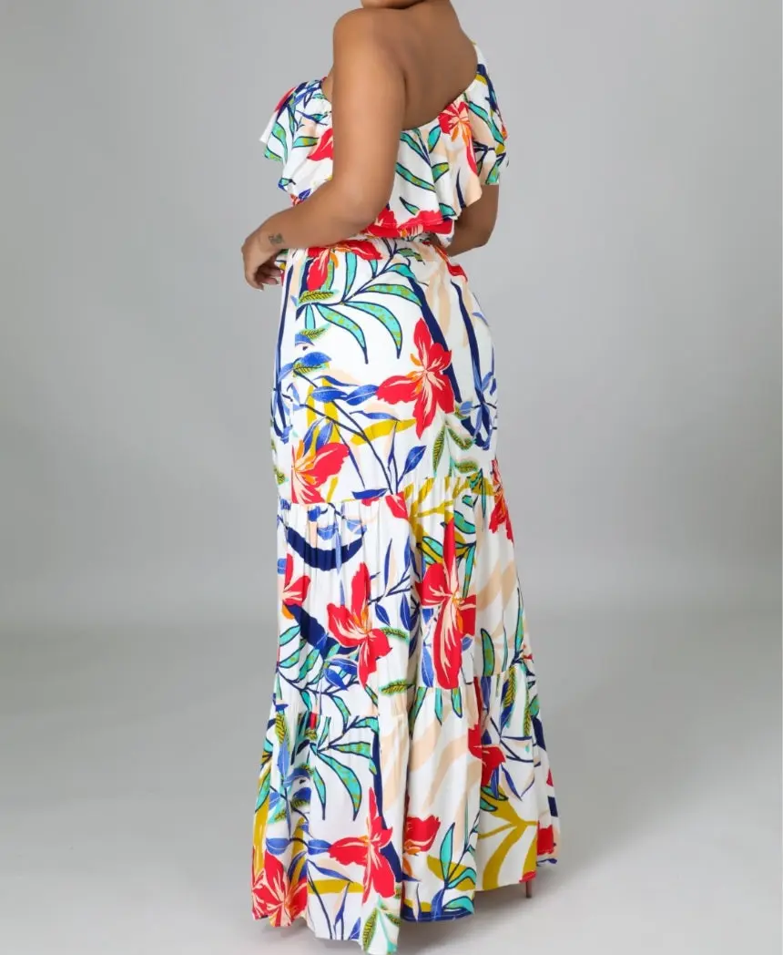 abstract one shoulder dress fashion nova - TikTok Shop