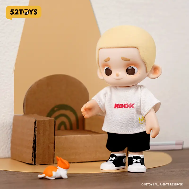 52TOYS NOOK Action Figure Base Collectible Toy Kawaii Creative Gift Room Decor Desktop Decoration Gift for Birthday Party Nook Figurine