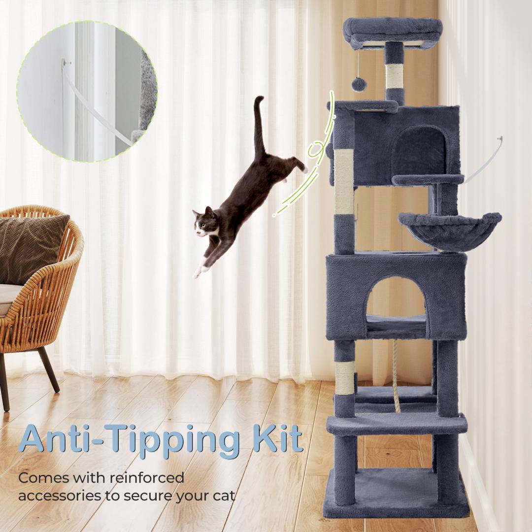 66 Inch Cat Tree Tower