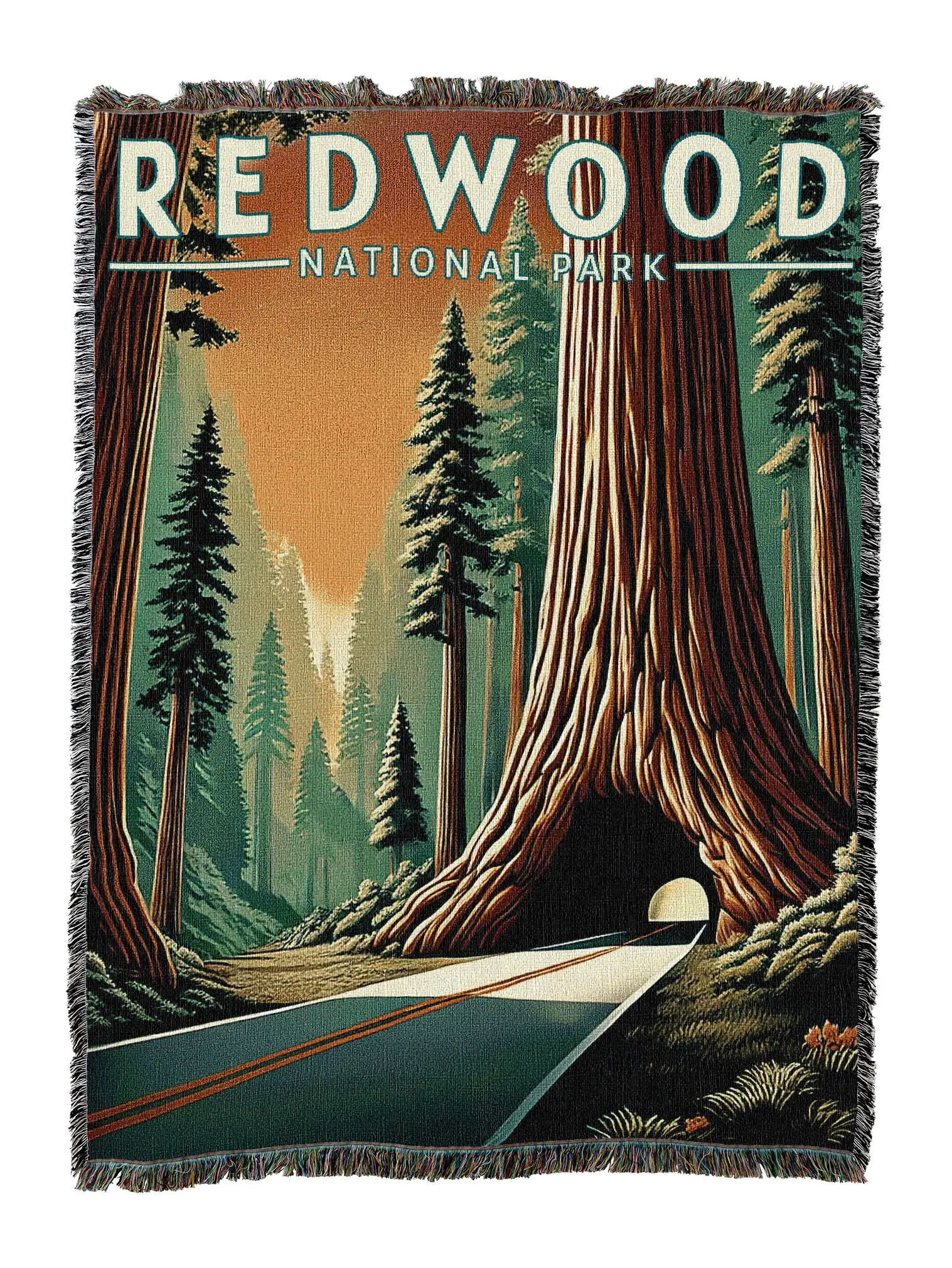 Redwood National Park Blanket