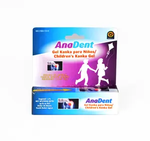 ANADENT KANKA Kids' Oral Care Gel Toothpaste - 2oz, Unscented, Fragrance-Free, Gum Protection, Sensitivity Relief, Suitable for 12 Months+ Children, Oral Care Toothpaste
