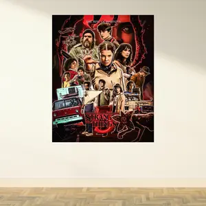 [ Unframe] Vecna’s Next Move – Stranger Things Season 5 Poster Unframe Home Decor, Retro Wall Decor, Christmas Gifts For Men And Women