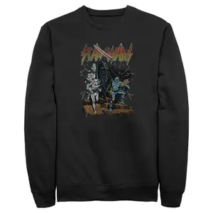 Men's Star Wars: A New Hope Darth Vader Retro Action Sweatshirt