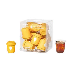 FIBOO L-Carnitine Black Coffee Instant Drink 4g x 10 Cups Sugar-Free Freeze-Dried Coffee