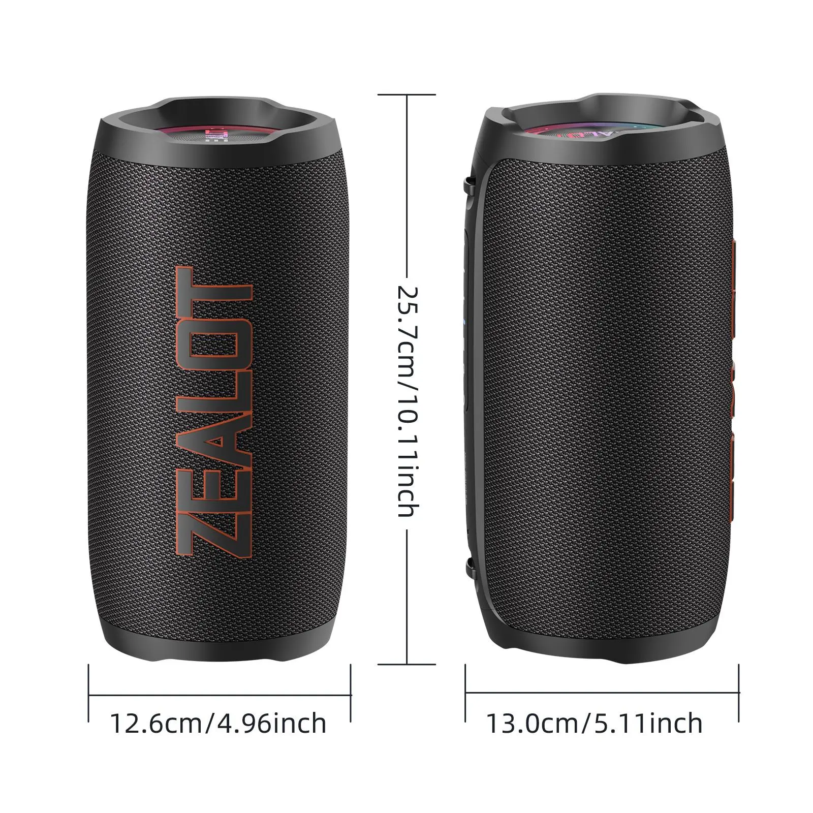 wireless speaker❤️ ZEALOT S76 Portable Wireless Speaker, 50W Waterproof USB