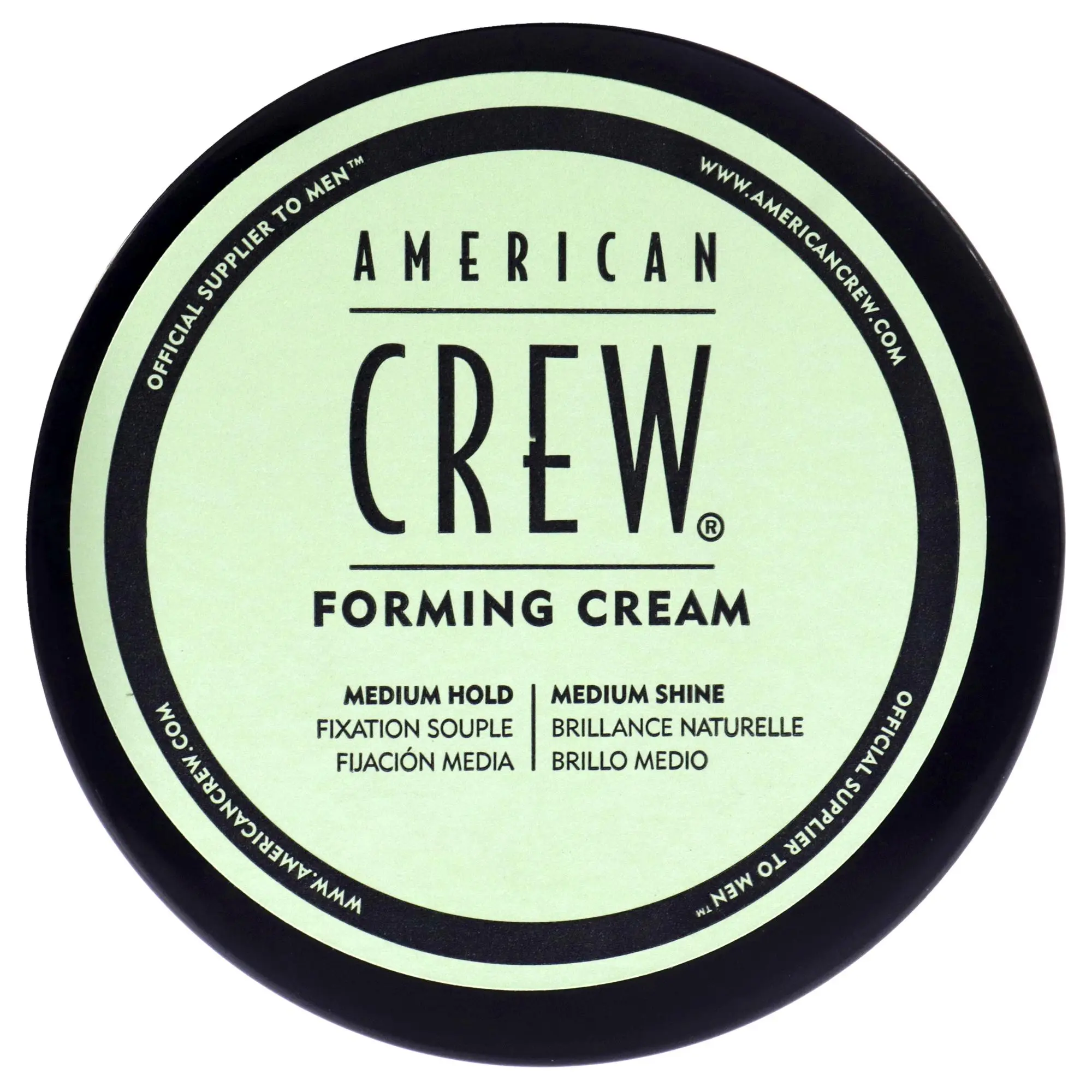 American Crew Forming Cream for Men, 3oz Hair Care Product - Male Hair Balanced Control for Natural Look