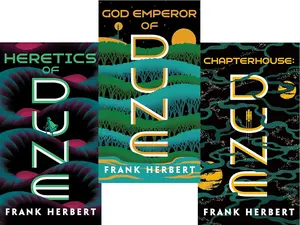 Dune Book Series Set II (3 Books): Book 4 of God Emperor of Dune; Book 5 of Heretics of Dune; Book 6 of Chapterhouse Dune