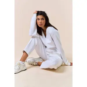 Colette V-Neck Sweater (Off White)