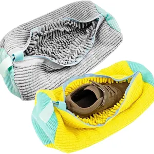 Laundry Shoe Bags for Washing Machine, Laundry Bag for Washer and Dryer Reusable Shoe Washing Bags Shoe Washing Machine Bag