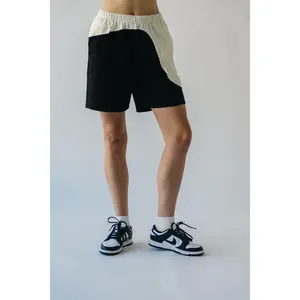 The Ringwald Colorblock Shorts in Black Multi