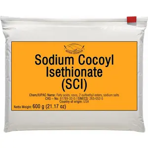 SODIUM COCOYL ISETHIONATE (SCI) Powder - Mild Foaming Surfactant for DIY Shampoo Bars, Body Wash & Cleansers – Sulfate-Free, Plant-Based, Cosmetic Grade - 21.17 Oz