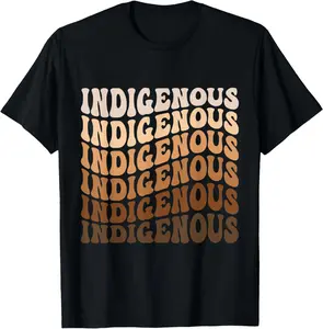 100% Cotton Native American Heritage American Indian Indigenous T-Shirt