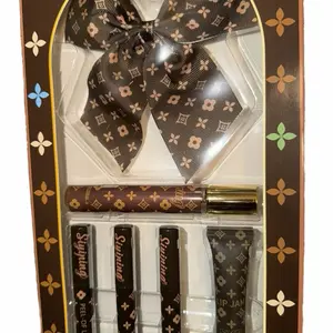 Liquid Lip Gloss Set Gloss Fearless Brown Chic Gifts Lip Gloss Makeup Cosmetics - lip products, Perfect for Everyday Use glass elip oil Hydrating Liquid Lip Gloss pack Glass Lip Glaze Set Colorful Glossy Lip Gloss Set stain Unique lippy