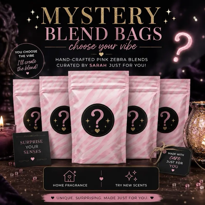 Mystery Blend 3.75 oz Bag - Pink Zebra Sprinkles